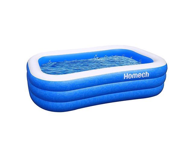 Inflatable Swimming Pools Inflatable Kiddie Pools Family Swimming Pool Swim Center for Kids Adults Babies Toddlers Outdoor Garden Backyard 92 x 56