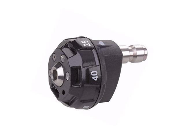 amp Joy Pressure Washer 6in1 Spray Nozzle Tip Quick Change Over and Easy Adjustable Patterns 14in Quick Connector Max 4000PSI