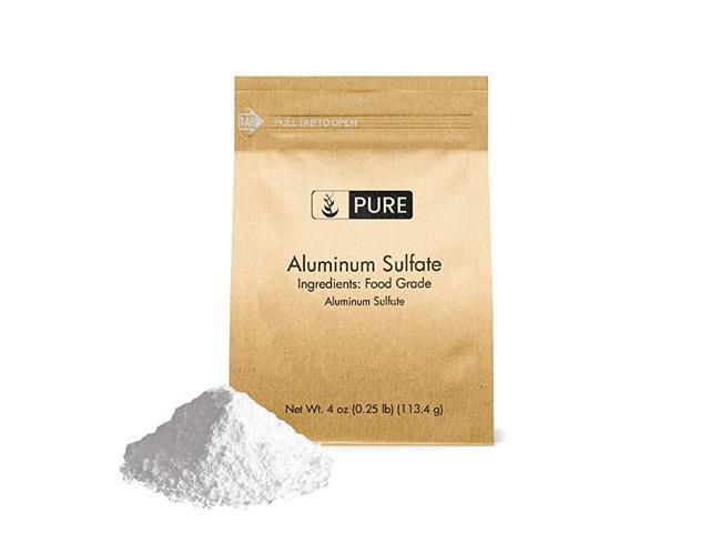 Aluminum Sulfate 4 oz Dry Alum Soil Acidifier Hide Tanner Water Treatment Also Available in 1 lb amp 2 lb