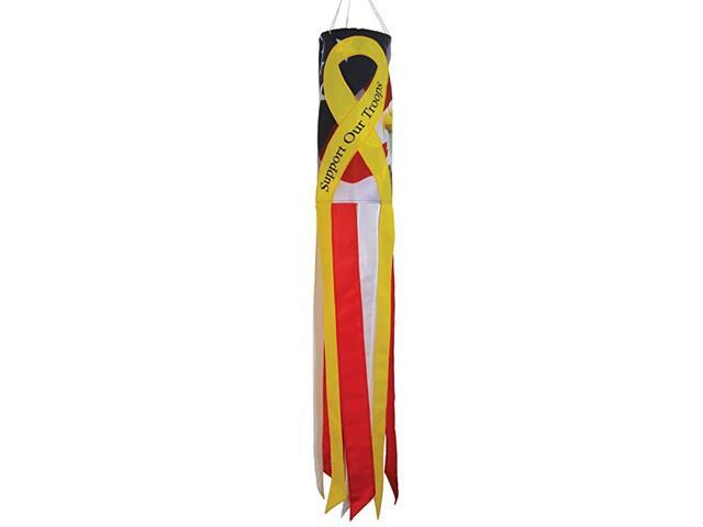 5143 Support Our Troops 40Inch WindsockOutdoor Decoration