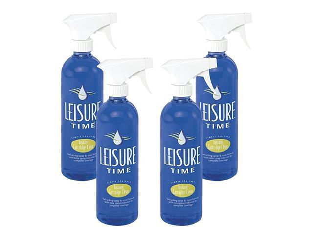 S04 Instant Cartridge Cleaner for Spas and Hot Tubs 1Pint 4Pack