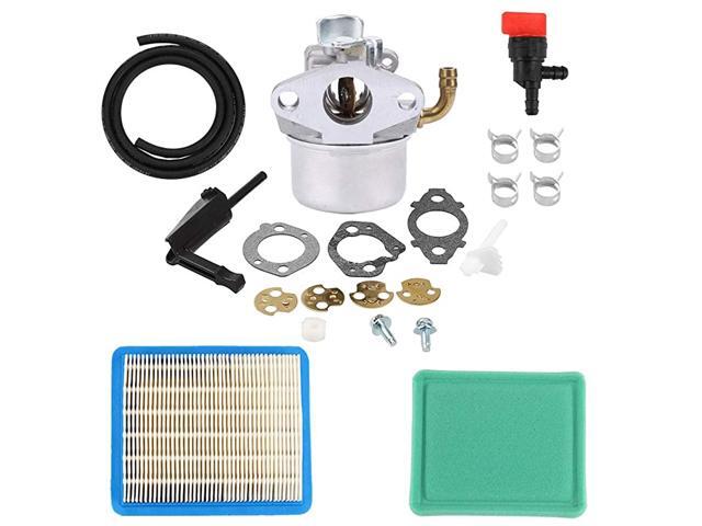 798654 792970 Carburetor for B amp S 150112 150117 150132 150192 150202 150212 150232 Most 150000 Model Engines with Air Filter Fuel Line Kit