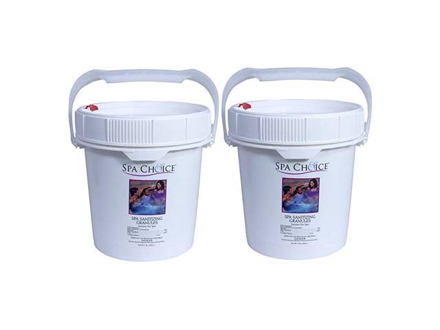 4723508102 Chlorine Granules for Spas and Hot Tubs 5Pounds 2Pack