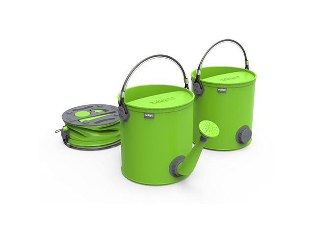 Collapsible 2in1 Watering CanBucket 7Liter Lime Green