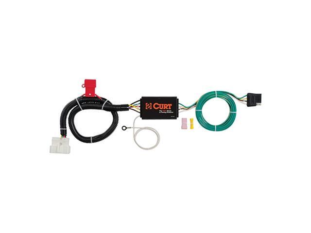 56291 VehicleSide Custom 4Pin Trailer Wiring Harness Select Honda Pilot Passport