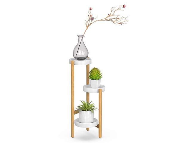 Plant Stands Indoor 3 Tier Tall Corner Plant Stand Holder amp Plant Display Rack for Outdoor Garden 3 Tier 1