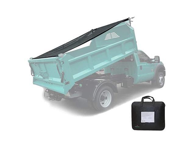 Dump Truck Mesh Tarp 7X15Tentproinc Heavy Duty Cover with 6 Pocket No Rust Thicker Copper Eyelets Reinforced Double Stitch Webbing Ripping Tearing