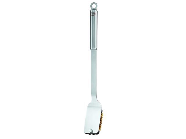 Stainless Steel Barbecue Cleaning Brush with Matter Handle