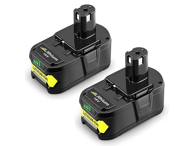 2Pack 50Ah 18V Replacement Battery for Ryobi 18V Lithium Battery P102 P103 P105 P107 P108 P109 Ryobi ONE+ Cordless Tool