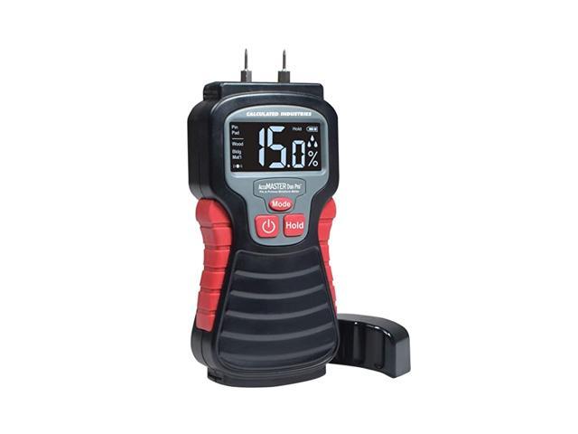 7445 AccuMASTER Duo Pro Pin amp Pinless Moisture Meter Detects Hidden Leaks and Moisture Combo Noninvasive Pad + Pin Sensors for Restoration