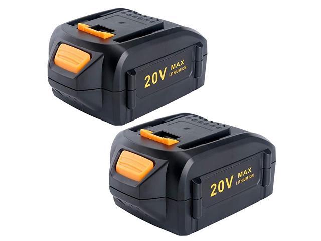 2Pack 50Ah WA3578 20V Lithium Battery Replacement for Worx 20V Cordless PowerShare Tool Battery WA3525 WA3575 WX550L WG629 WG547 WG545 WG801 WG320
