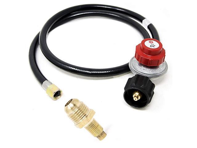 2109+50105 4 ft Regulatorwith 18 MNPT Propane Brass Orifice