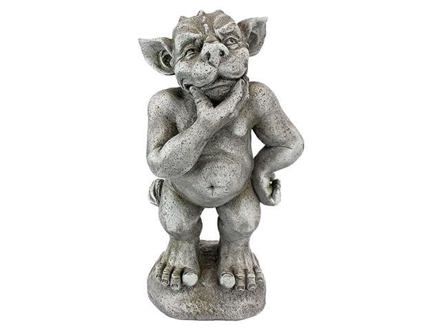 LY312106 Plato The Ponderer Gargoyle Imp Statue Greystone