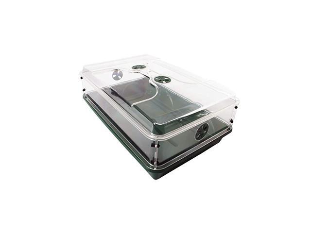 93774 24quot x 15quot x 95quot Domed Propagator with Height Extender 1 Green
