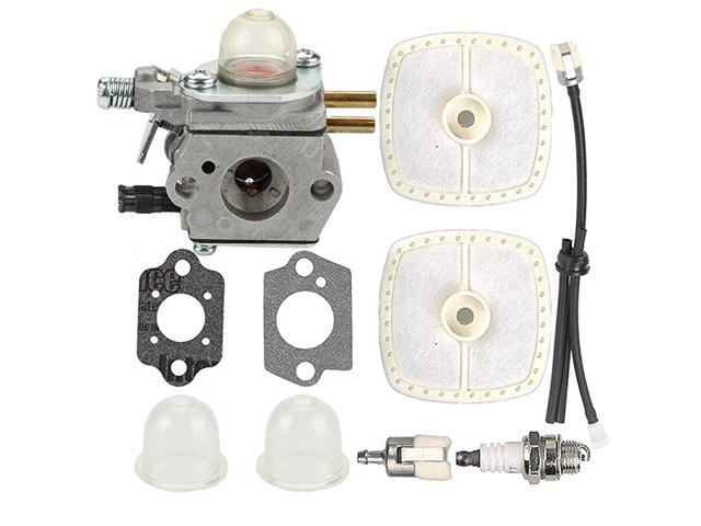 SRM2100 Carburetor with Air Filter Tune Up Kit for Echo SRM2110 SRM2400 SRM2410 PE2400 PE2000 GT2000 GT2400 PP1400 PP800 PPF2100 PPT2100 HCA2400