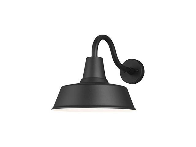 873740112 Barn Large One Light Outdoor Wall Lantern Outside Fixture Black