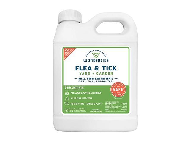 Natural Flea and Tick Yard Garden Spray Kill Control Prevent Fleas Ticks Mosquitoes amp Insects Natural Concentrate Safe Around Kids Pets Plants