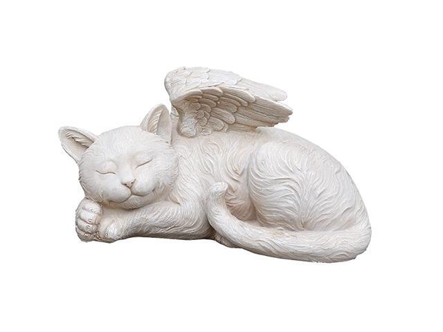 11145 Sleeping Angel Cat with Wings Garden Statue 975 x 5