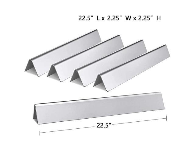 7537 225quot Stainless Steel Flavorizer Bars for Weber Spirit E310 E320 With SideMounted Controls Spirit 700 Genesis Silver BC Genesis Platinum BC
