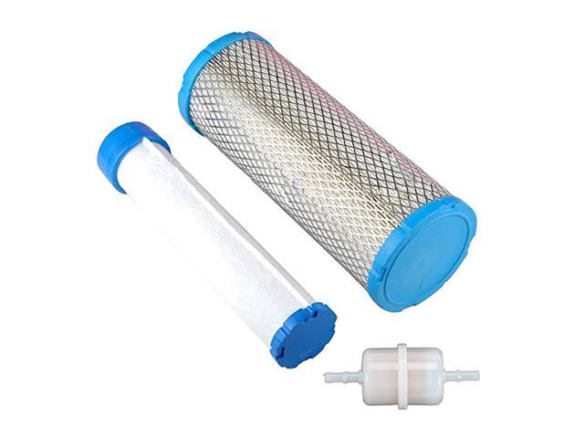25 083 01S 110137020 Outer air Filter with 25 083 04S 110137019 Inner Filter for Kohler 25 083 04 25 083 01 Fleetguard af25552 Hustler Exmark Scag