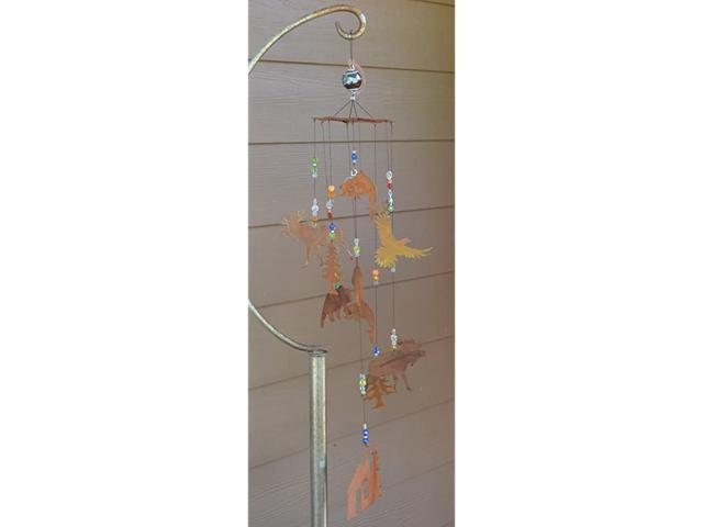 Wilderness Wonders Rustic Cabin Wind Chime Large