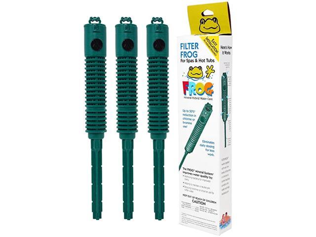 Frog InFilter Years Supply 3 Pack Bundled with Floating Buoy Pool Thermometer