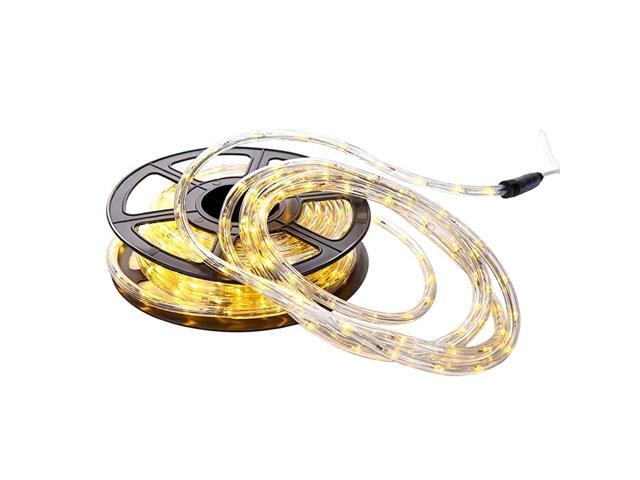 LED Rope Lights 120V Waterproof Connectable Led Strip Lights for Indoor Outdoor Rope Lights Waterproof Decorative Lighting Backyards Garden and