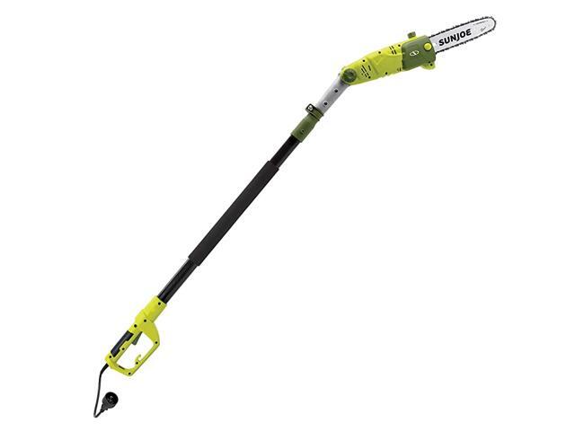 SWJ803E 10 inch 80 Amp Electric MultiAngle Pole Chain Saw Green