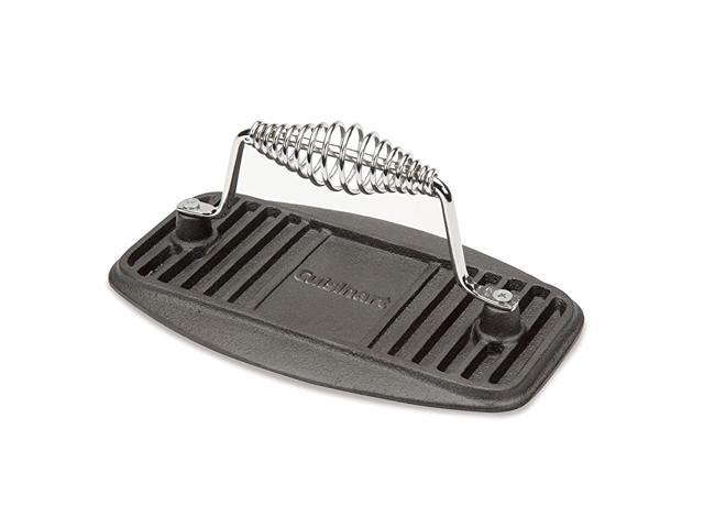 CGPR300 Cast Iron Grill Press Coiled Steel Handle