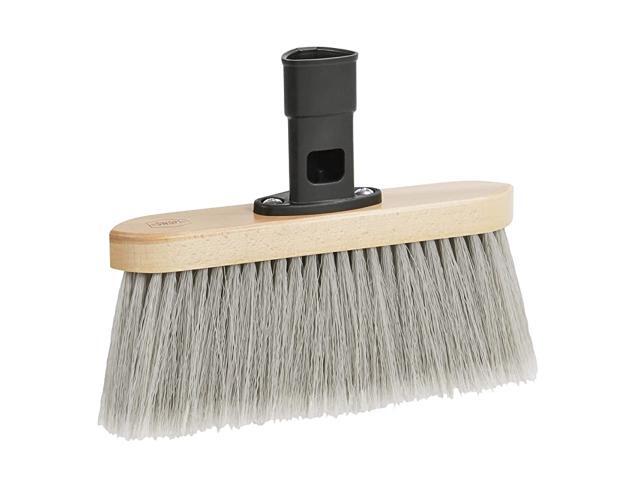 Premium Smooth Surface Straight Broom Head Straight Broom to Pick Up Fine Particles and Pet Hair Interchangeable with Other Products for More