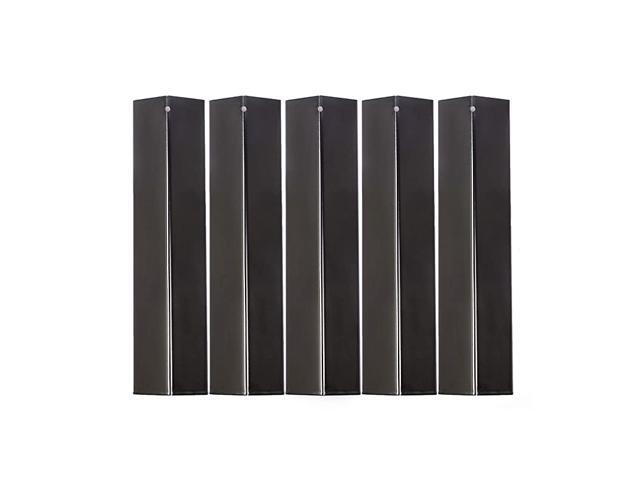 5Pack Porcelain Steel Grill Heat Plate for Brinkmann 8107231W 8108300 Heat Tent Shield Deflector for Uniflame Aussie6703C8FKK1 6804S8S11 and Others