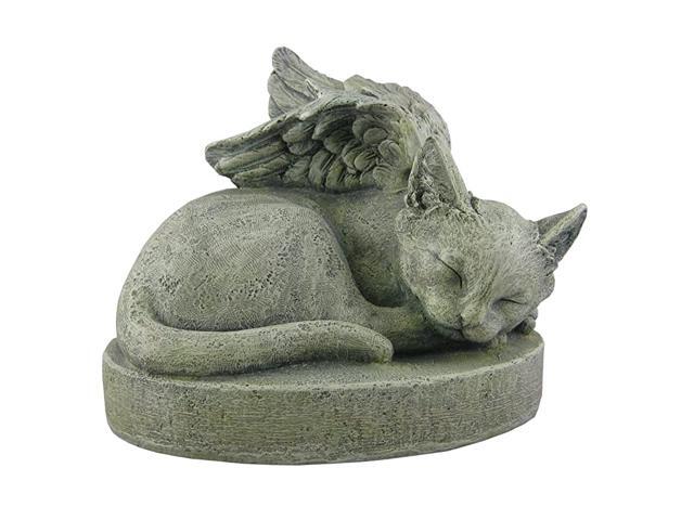 Cat Cat Angel Pet Memorial Stone