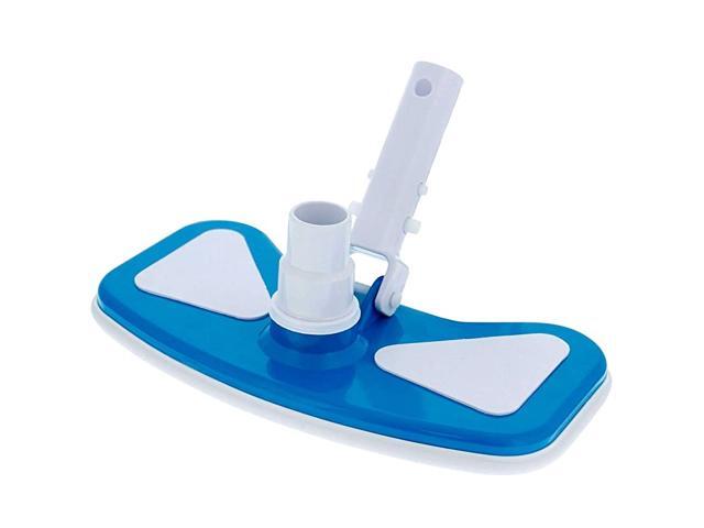 14quot Weighted Butterfly Pool Vacuum Head with Swivel Hose Connection and EZ Clip Handle Connect 114quot or 112quot Hose Removes Debris Cleans