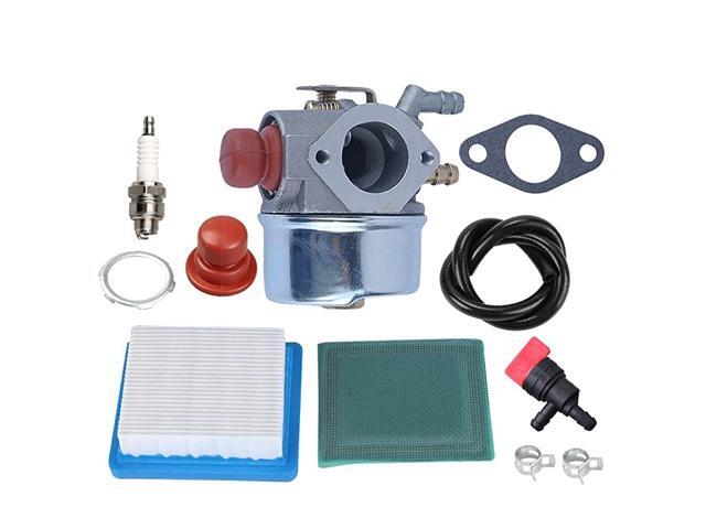 640004 640117B Carburetor + Air Filter Tune Up Kit for Tecumseh OHH45 OHH50 OHH55 OHH60 OHH65 Engine Lawn Mower 640014 640025