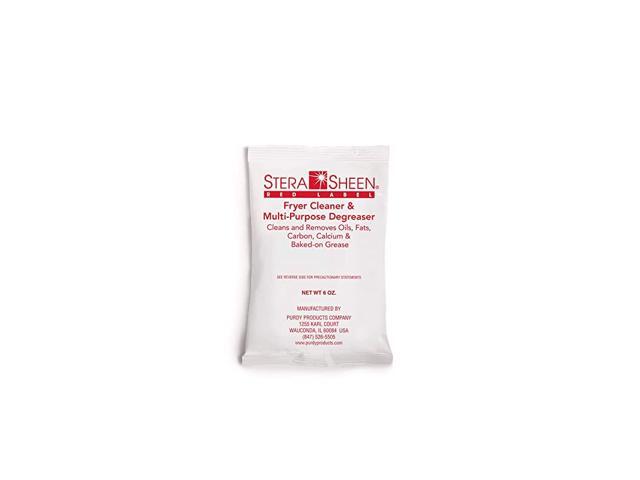 Red Label French Fryer and Filter Cleaner 6 oz Packets 24 PacketsCase