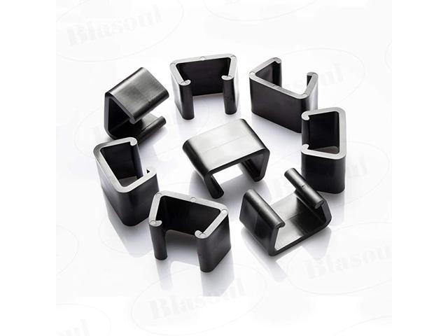 Outdoor Patio Wicker Furniture Clips 8PCS Sectional Sofa Rattan Furniture Clips Chair Fasteners Medium