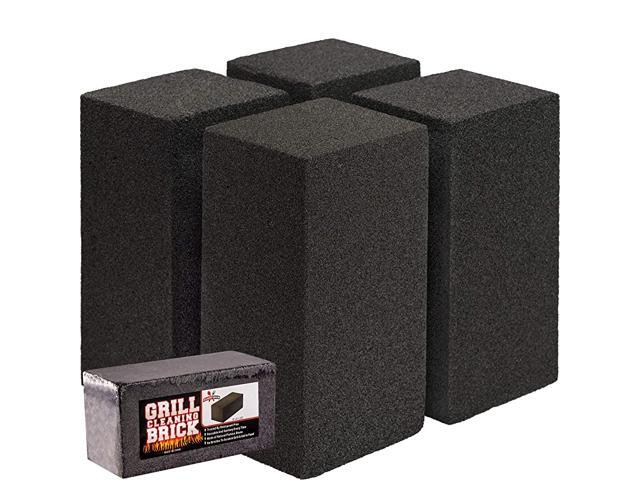 Commercial Grade Grill Cleaning Brick Bulk 24 Pack by Pumice Stone Cleaner Tool Cleans and Sanitizes Restaurant Flat Top Grills or Griddles