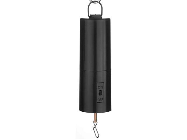 Hanging Black Rotating Motor for Wind Spinner and Wind Chimes Mobile Battery Operated Garden Decor AccessoyNot Included Battery