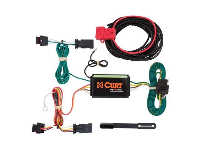 56181 VehicleSide Custom 4Pin Trailer Wiring Harness for Select Chevrolet Traverse