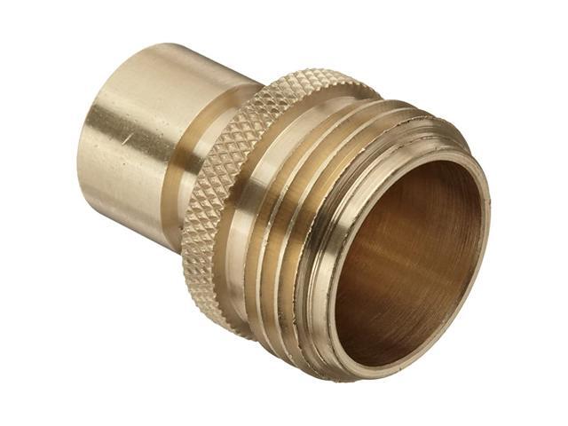 DGH7P Brass QuickConnect Fitting Garden Hose Male Plug 200 psi Pressure