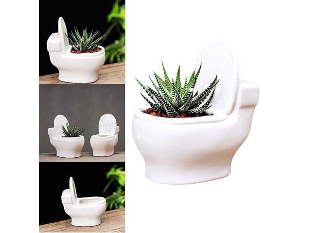Flower Pots Creative White Ceramic Succulent Planter Pot Flower Plant Pot Container Bonsai Pot Balcony Plant Pot
