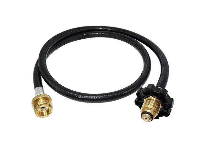 Propane Hose Adapter 1lb to 20lb Converter Replacement for Coleman Camp Stove Buddy Heater to LP Cylinder POL Connection