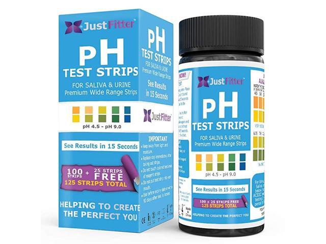 Test Strips for Testing Alkaline and Acid Levels in The Body Track amp Monitor Your Level Using Saliva and Urine Get Highly Accurate Results in