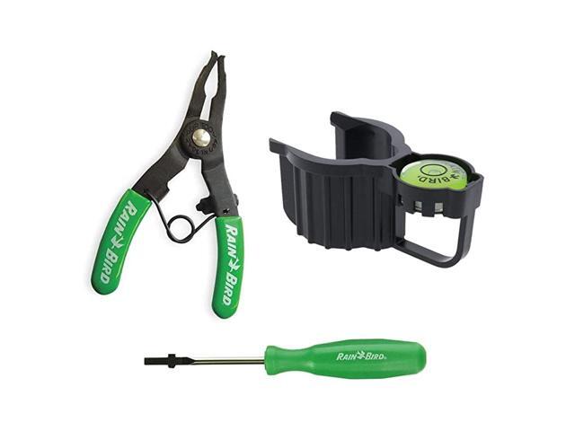 Irrigation Lawn Sprinkler System OEM Pull Up Hold Up Bubble Level Adjustment Tool Screwdriver Spray Head Pop Up Set