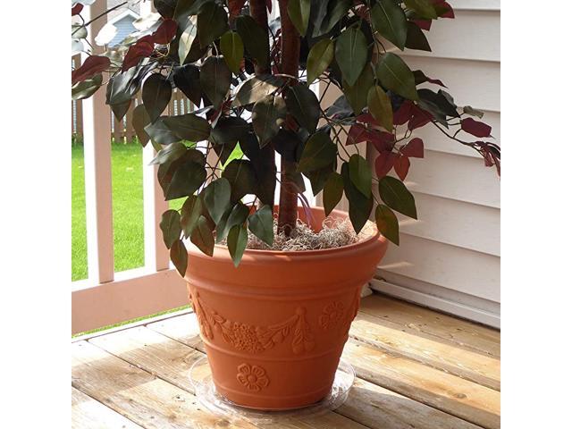 Plant Saucers 12 Inch Excellent For Indoor amp Outdoor Plants 5 Pack