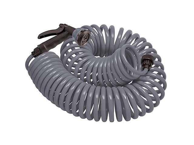 27560 Coil Garden Hose 50 ft Gray