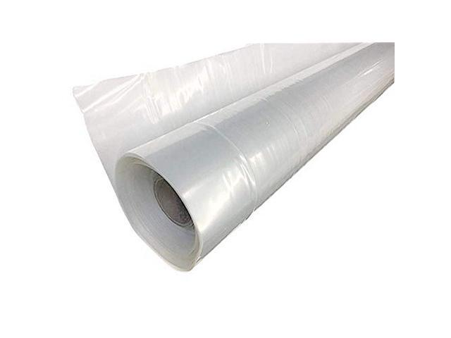 Green Store Greenhouse Plastic Film Clear Polyethylene Cover UV Resistant 20 ft Wide x 40 ft Long