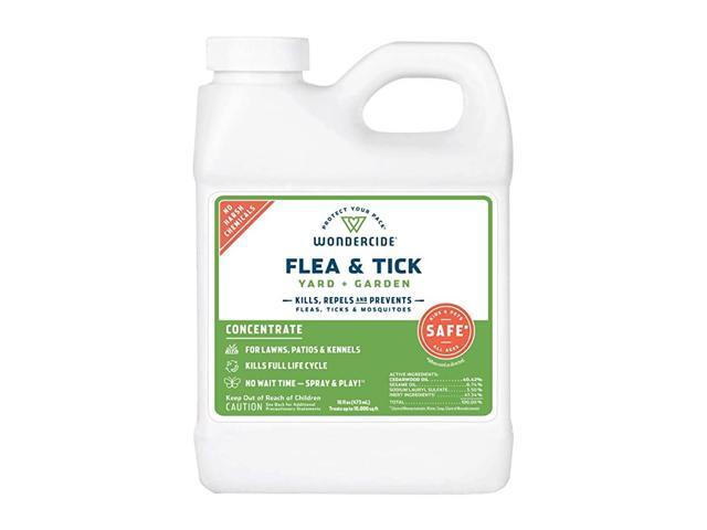 Natural Flea and Tick Yard Garden Spray Kill Control Prevent Fleas Ticks Mosquitoes amp Insects Natural Concentrate Safe Around Kids Pets Plants