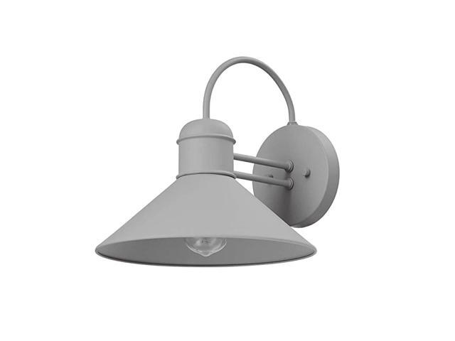 Novogratz x Maxwell 11quot Outdoor Wall Sconce Matte Gray 44394