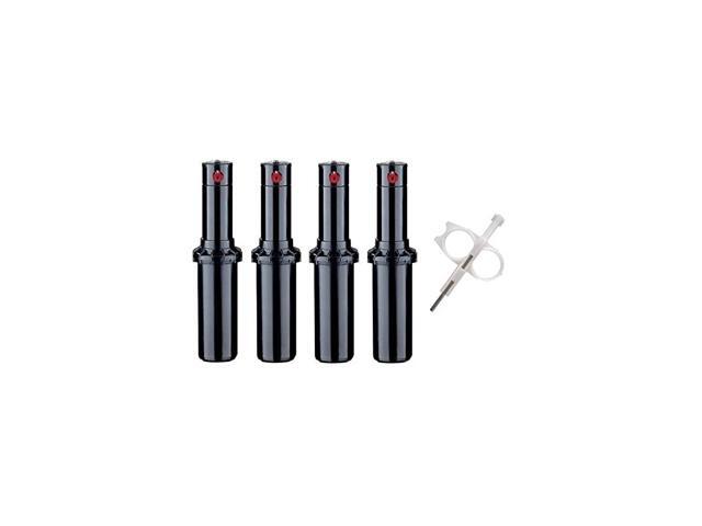 PGPadj Rotor Sprinkler Heads 4 Pack Includes Adjustment Tool